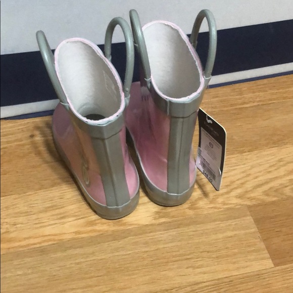 Bebe toddler rain boots sz M (7/8) - Picture 5 of 9
